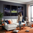 Duke University Blue Devils Football Team Print - Durham
