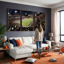 ASU Sun Devils Football Team Print Canvas - Phoenix Mountain