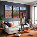 Oklahoma State Cowboys Football Team Print - Stillwater