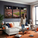 Indiana University Hoosiers Football Team Print Canvas -