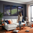 The University of Washington Huskies Football Team Print -