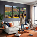 Puskar Stadium Canvas Print Wall Art - Morgantown Print -