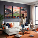 Oregon State Beavers Football Team Print - Corvallis Reser