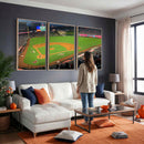 Angel Stadium Aerial Canvas Print – Los Angeles Angels