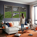 Dallas Cowboys Football Team Print - Arlington AT&T Stadium