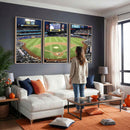 Citi Field Wall Art Print | 3-Panel New York Mets Baseball