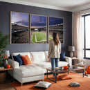 New England Patriots Football Team Print - Foxborough