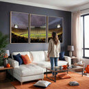 Michigan Wolverines Print - Michigan Stadium Wall Art Canvas