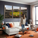 Oakland Athletics Baseball Team Print - RingCentral Coliseum