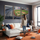 New York Yankees Baseball Team Print - Yankee Stadium Wall
