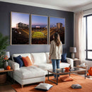 Iowa Hawkeyes Kinnick Stadium Wall Art Canvas Print, Framed
