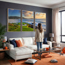 Pebble Beach Golf Links Wall Art Canvas Print – Iconic