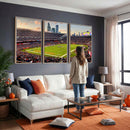 Chicago Bears Soldiers Field Wall Art Canvas Print – Framed