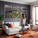 Chicago Bears Soldiers Field Wall Art Canvas Print – Framed