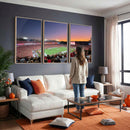 Dooley Stadium Wall Art, Sports Arena Canvas Print, Dooley