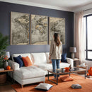 World Map Canvas Print – Detailed Map of the World Wall Art