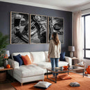 Old Pair of Mens Skates Wall Art Canvas, Men Skates Wall Art