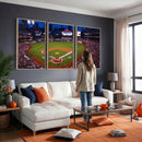 St. Louis Cardinals Baseball Team Print - Busch Stadium Wall