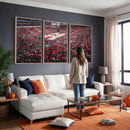 Louisville Cardinals Basketball Print Canvas - Louisville