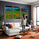 Miami Marlins Baseball Team Print - Miami LoanDepot Park