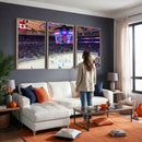 Madison New York Rangers Hockey Stadium Wall Art Canvas