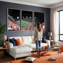 Houston Cougars Football Team Print - Houston TDECU Stadium