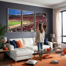 Wisconsin Badgers Football Team Print - Madison Camp Randall
