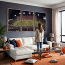 Demon Deacons Print Canvas, Football Team Print -