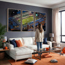 University of North Texas Mean Green Football Artwork,