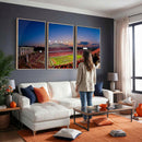 Wolfpack Football Team Wall Art Print - Raleigh