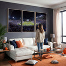 Duke University Blue Devils Football Team Print - Durham