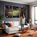 ASU Sun Devils Football Team Print Canvas - Phoenix Mountain