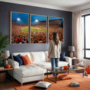 Clemson University Tigers Football Team Print - Clemson