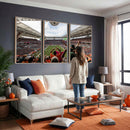 Miami Hurricanes Football Team Wall Art Print - Miami Hard