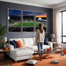 Michigan State Spartans Football Team Print - East Lansing