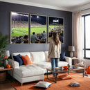 Purdue University Boilermakers Football Team Print - West