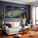 The University of Washington Huskies Football Team Print -