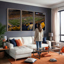 West Virginia Uni Mountaineers Football Team Print - Milan