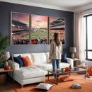 Oregon State Beavers Football Team Print - Corvallis Reser