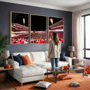 Oregon State Beavers Football Team Print - Corvallis Reser