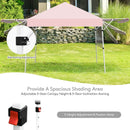 17 Feet x 10 Feet Foldable Pop Up Canopy with Adjustable Instant Sun Shelter by LJGDeals