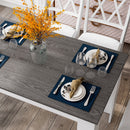 47 Inches Dining Table for Kitchen and Dining Room-Dark Gray