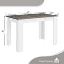 47 Inches Dining Table for Kitchen and Dining Room by LJGDeals