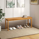 Acacia Wood Outdoor 48" Long Patio Dining Bench by LJGDeals