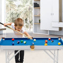 47 Inch Folding Billiard Table with Cues and Brush Chalk by LJGDeals