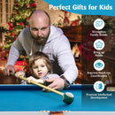 47 Inch Folding Billiard Table with Cues and Brush Chalk by LJGDeals