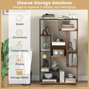 47-Inch Tall Bookshelf for Home Office Living Room by DirectDeals