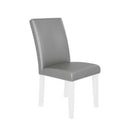 Upholstered Dining Chair With High Back Design (Set of 2) by HouseOfZazla