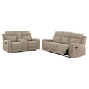 Slater - 2 Piece Reclining Sofa Set With Manual Recline by HouseOfZazla
