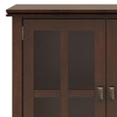 Artisan - Handcrafted Wide 4 Door Storage Cabinet by HouseOfZazla